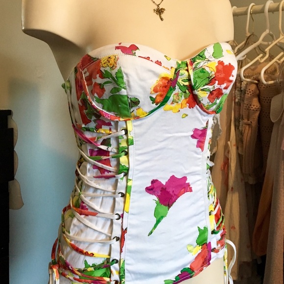 XOXO Tops - 🆕 XOXO- Floral Bustier Corset Top